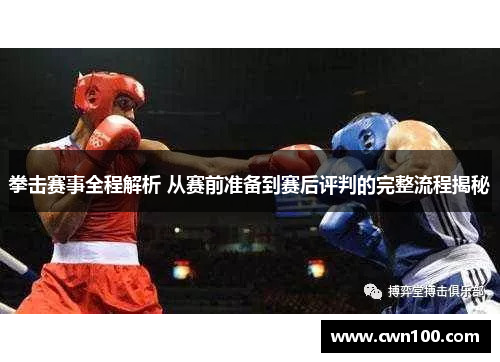 拳击赛事全程解析 从赛前准备到赛后评判的完整流程揭秘